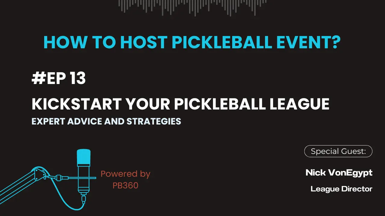 Nick vonEgypt's Guide to Profitable Pickleball Leagues