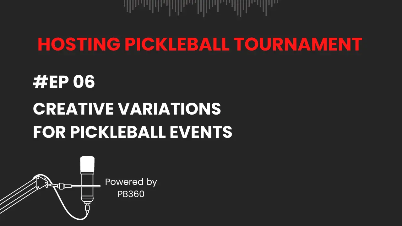 Visual guide comparing pickleball tournament format options